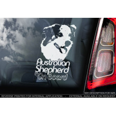 Австралійська вівчарка (Australian Shepherd) стикер