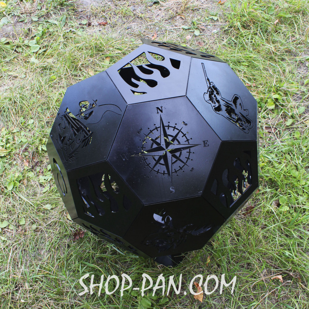 Чаша для увігню фарбована (сфера) 2425823501