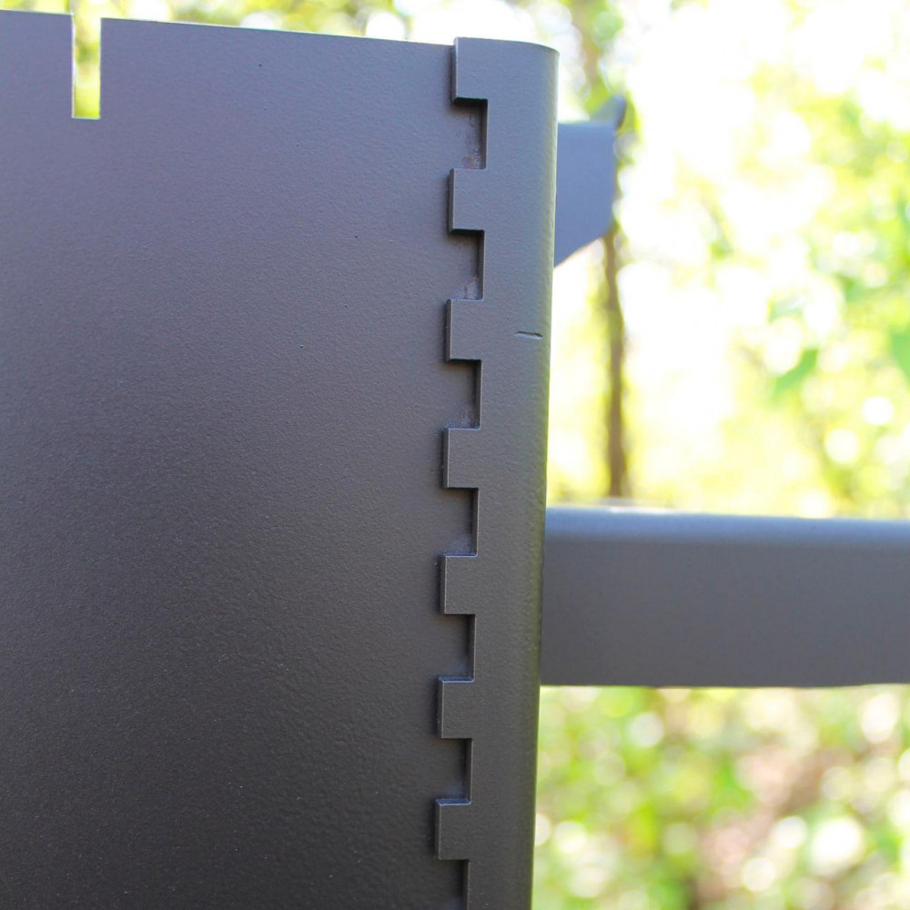 Мангал розбірний Степ, зі столиком на 8 шампурів 2425829590