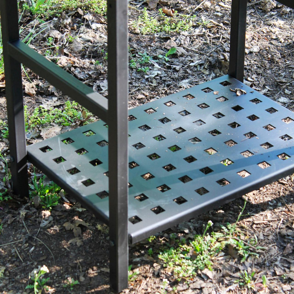 Мангал розбірний Степ, зі столиком на 8 шампурів 2425829590