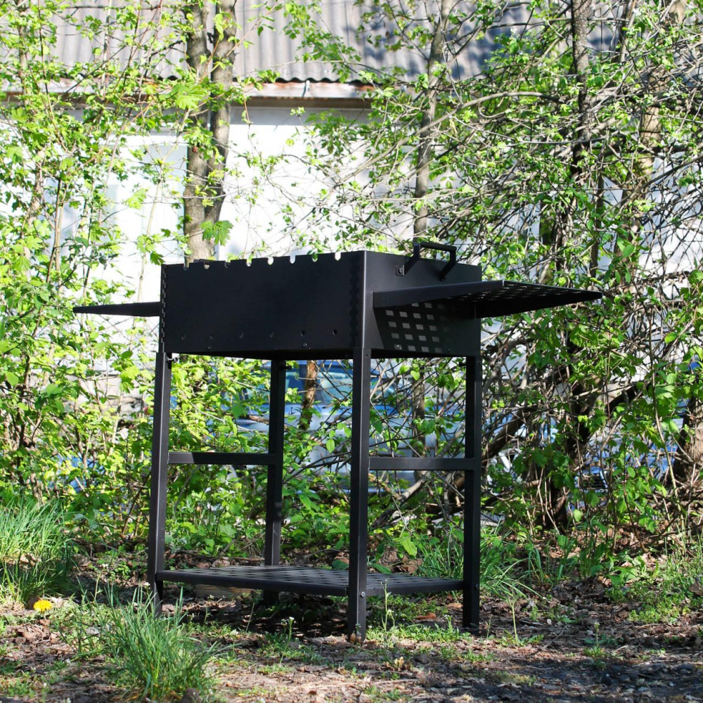 Мангал розбірний Степ, зі столиком на 8 шампурів 2425829590