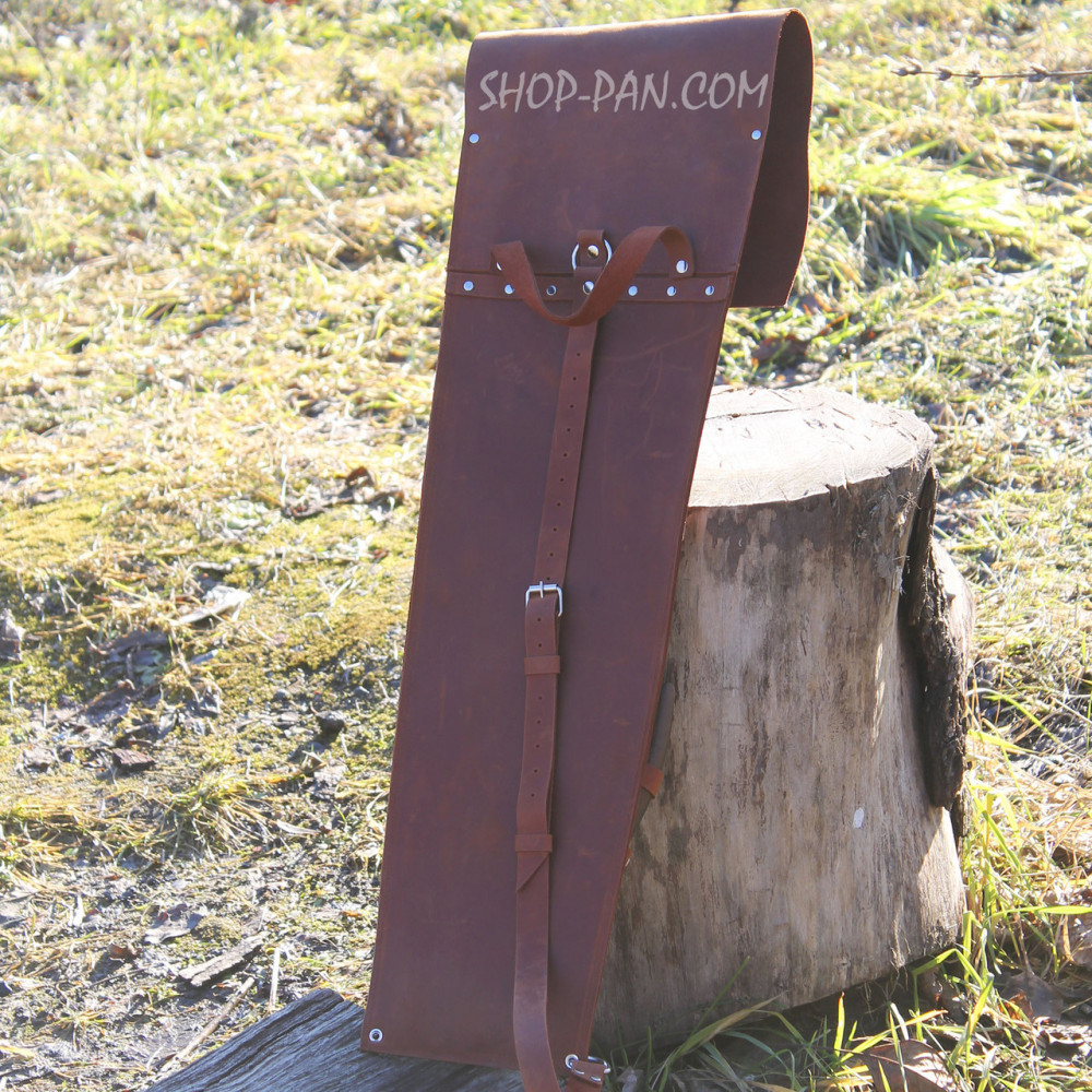 Набір шампурів для гриля в ексклюзивному шкіряному чохлі 2425824777