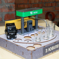 Наливатор АЗС на 7 чарок — Фура MAN