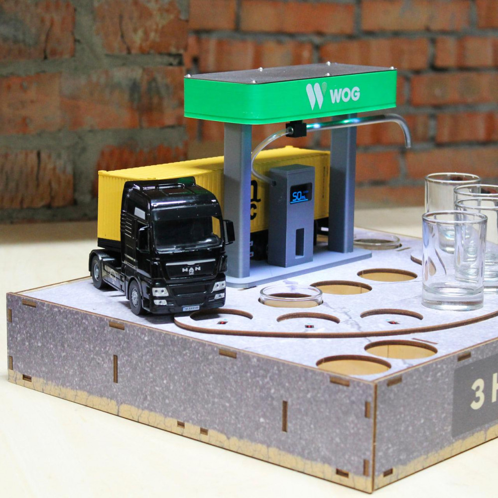 Наливатор АЗС на 7 чарок — Фура MAN 2604071314