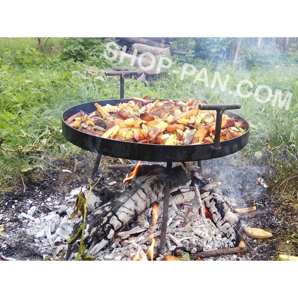 Сковорода-гриль із боронного диска для відкритого вогню 103