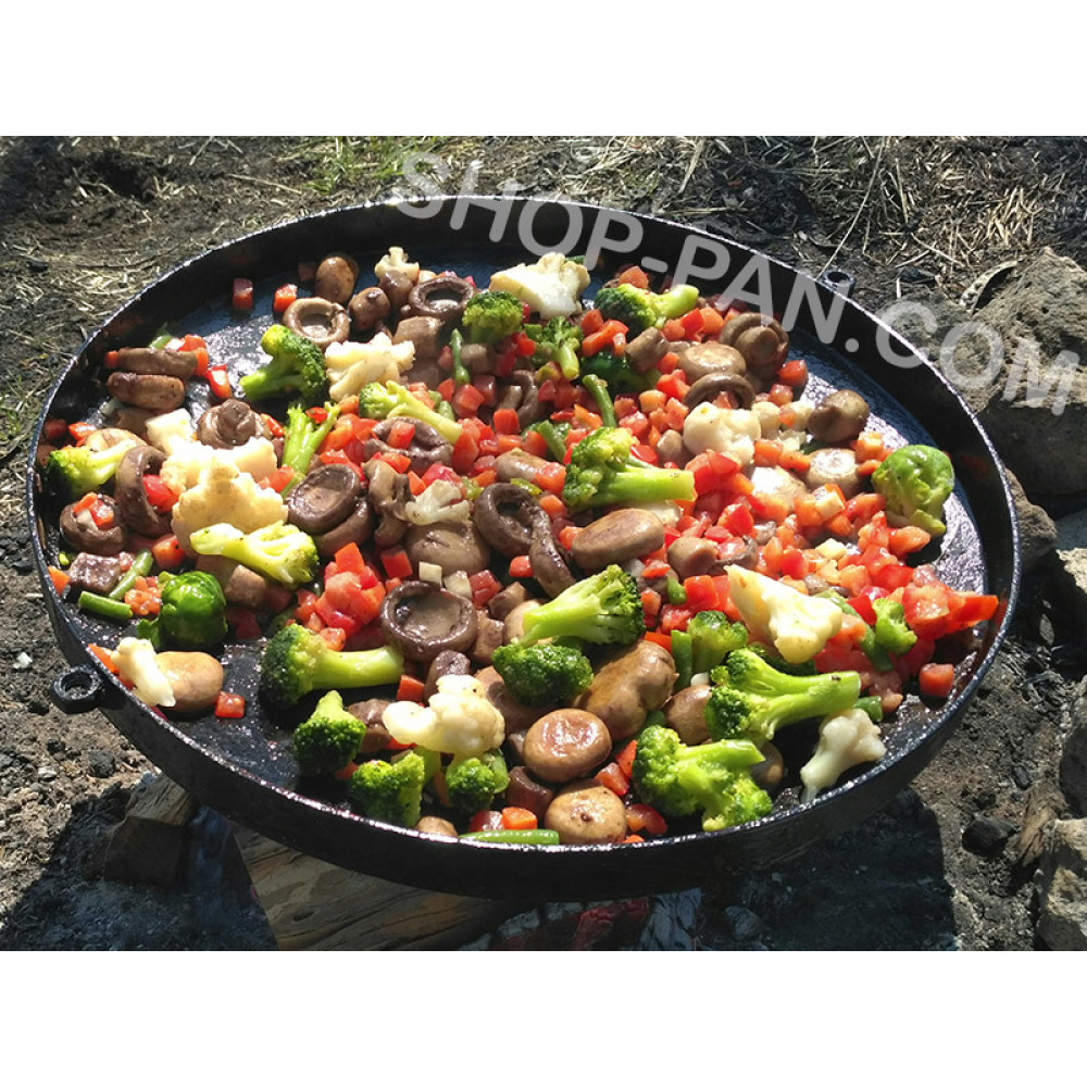 Багатофункціональна сковорода 50 см для відпочинку на природі 105
