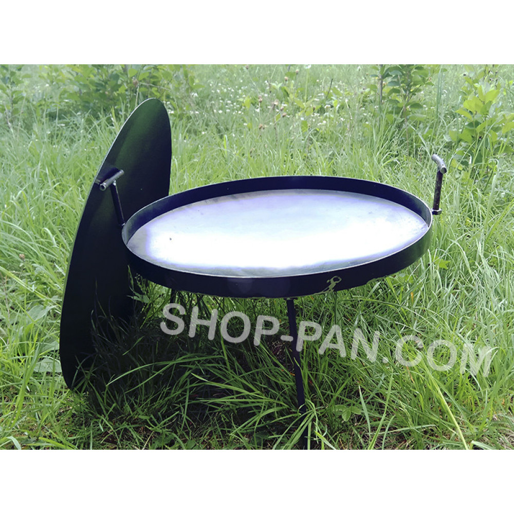 Універсальна сковорода для пікніків 50 см із кришкою 106