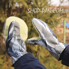 Брезентові рукавиці з подвійним наладонником