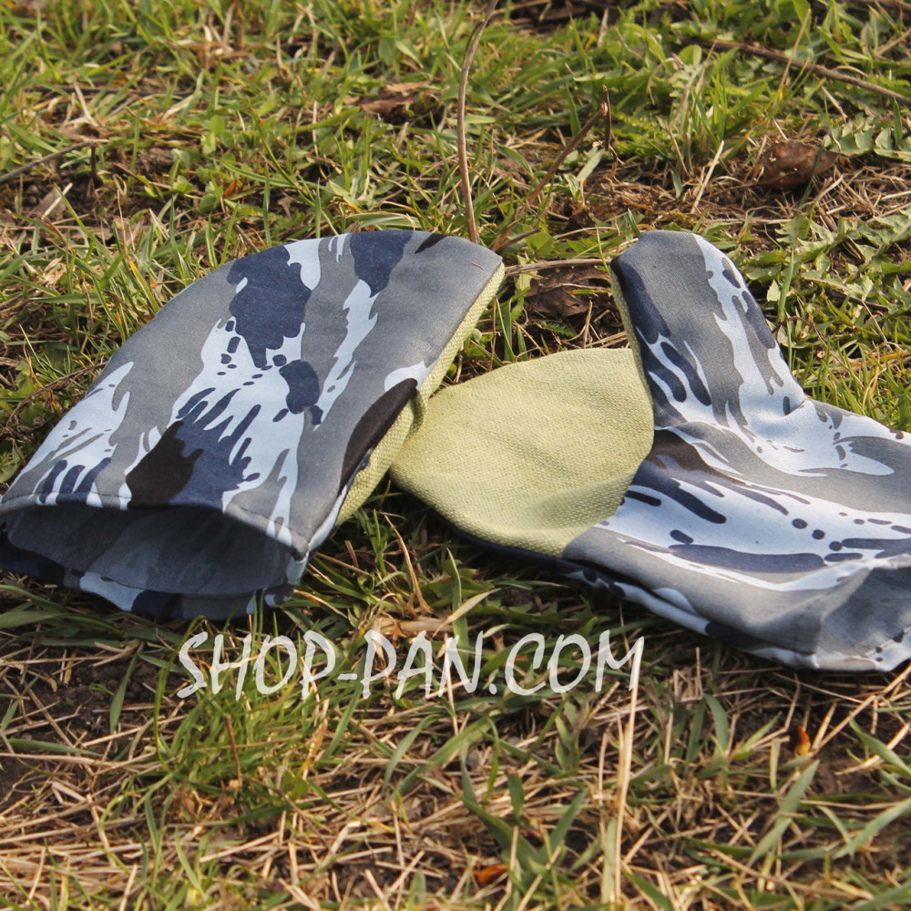 Брезентові рукавиці з подвійним наладонником 108