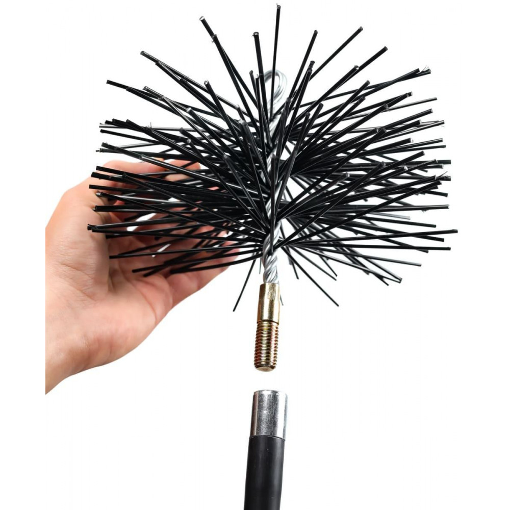 Щітка пластикова для чищення димоходу Ecodym 200 мм 111966