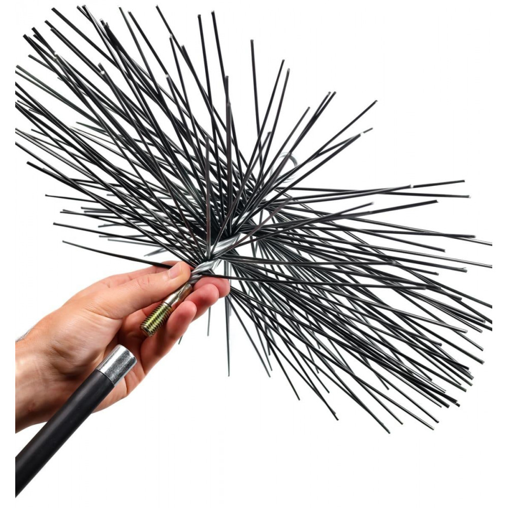 Щітка пластикова для чищення димоходу Ecodym 400 мм 111970