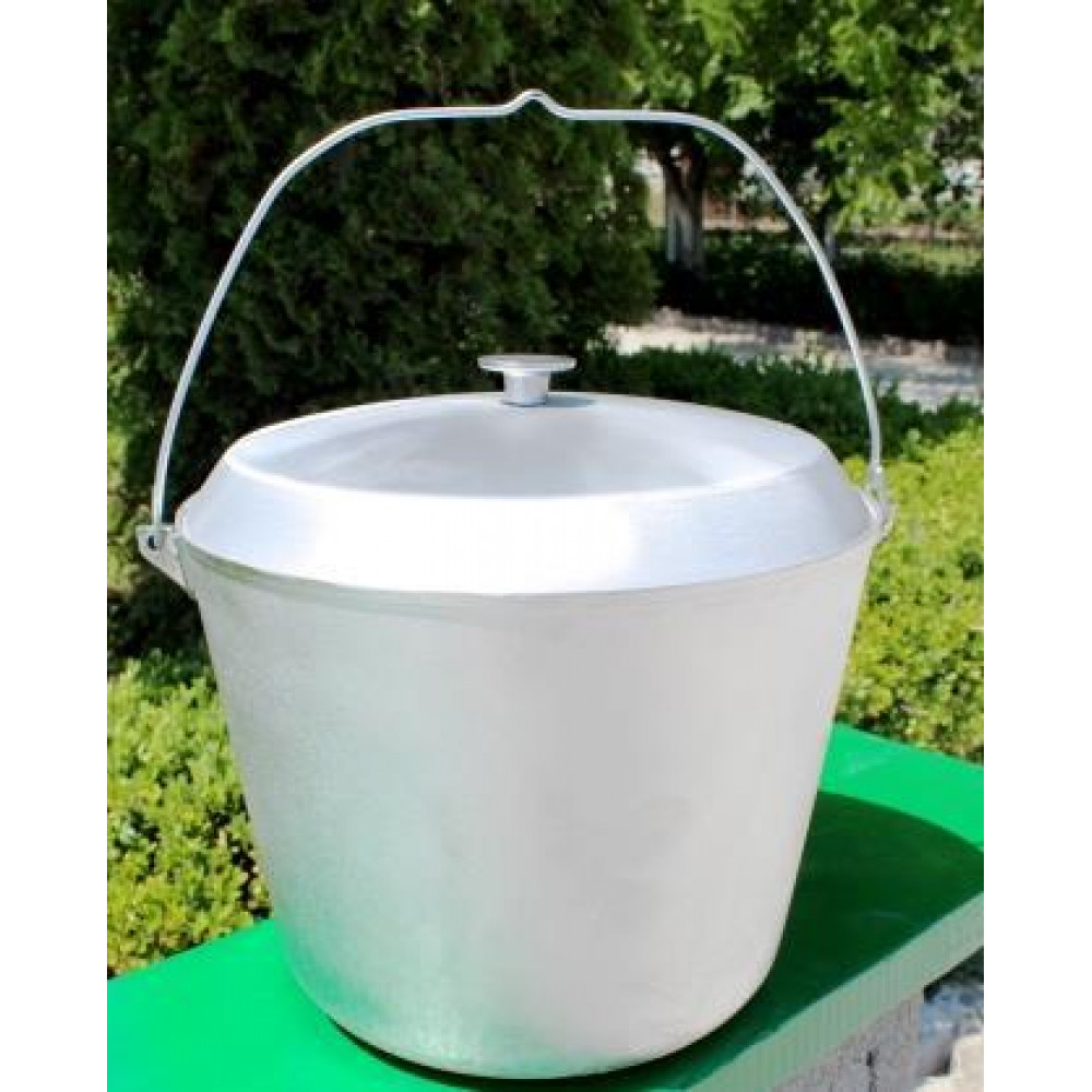 Котел алюмінієвий 12 літрів для активного відпочинку 117