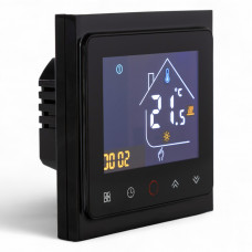 117340 Термостат з ZigBee управлінням Tervix Pro Line для газового/електричного котла, чорний