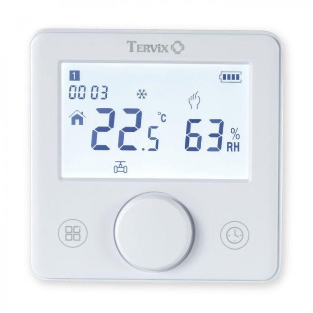 119710 Беспроводной комнатный термостат TZR Tervix Pro Line ZigBee+RF 119710