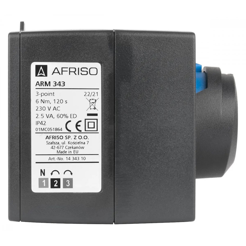 1338552 Комплект 3-ход клапан ARV385 Vario ProClickDN32 Rp1 1/4"Kvs 7,5-19 + Привід ARM 323 ProClick 1338552