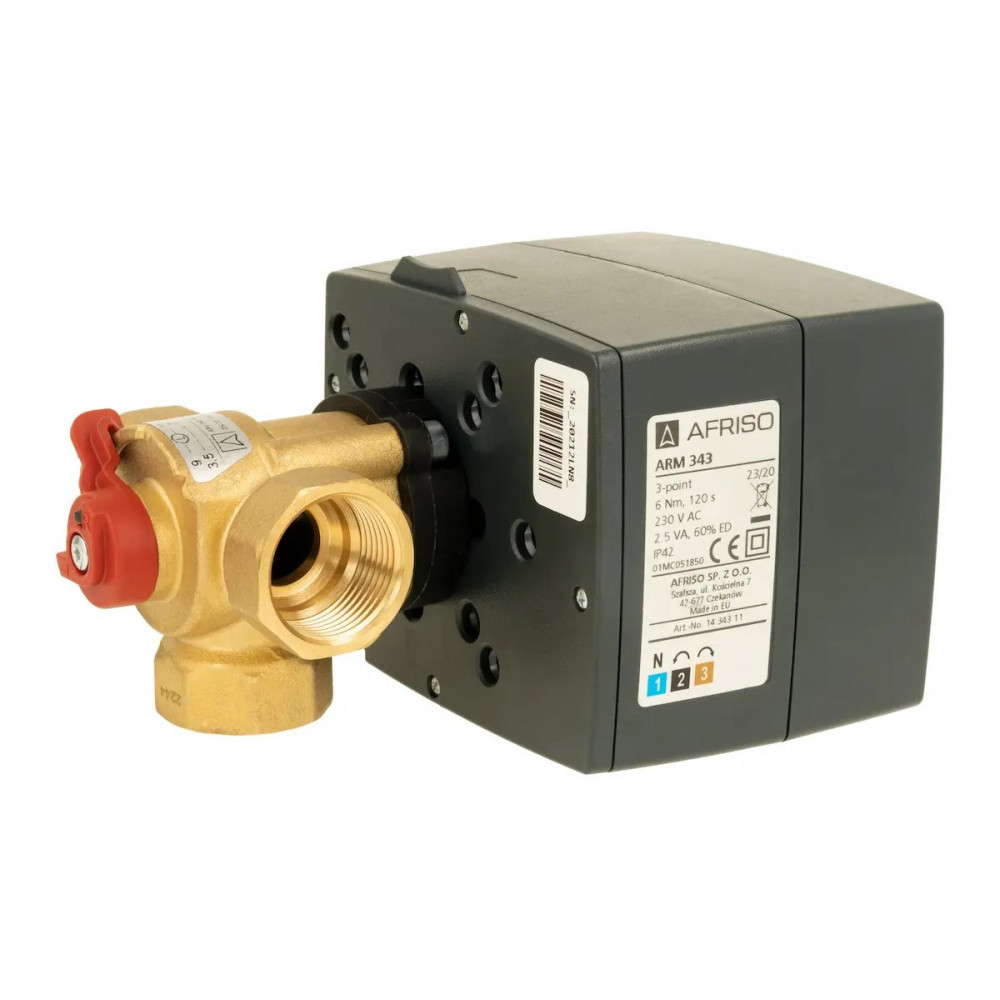 1338754 Комплект 3-ход клапан ARV387 Vario ProClick DN50 Rp 2"Kvs 17-50 + Привод ARM 343 ProClick 1338754