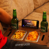Стильный пивной органайзер с закусками