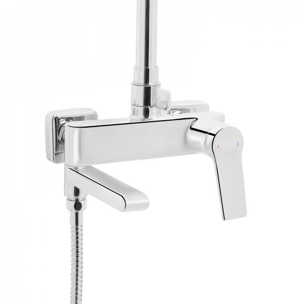 Душова система універсальна Qtap Arvin на три споживача (з виливом) QTARV111CRM48643 Chrome SD00054767