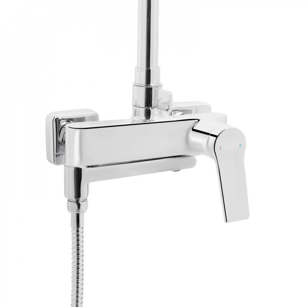Душова система універсальна Qtap Arvin на три споживача (з виливом) QTARV111CRM48643 Chrome SD00054767