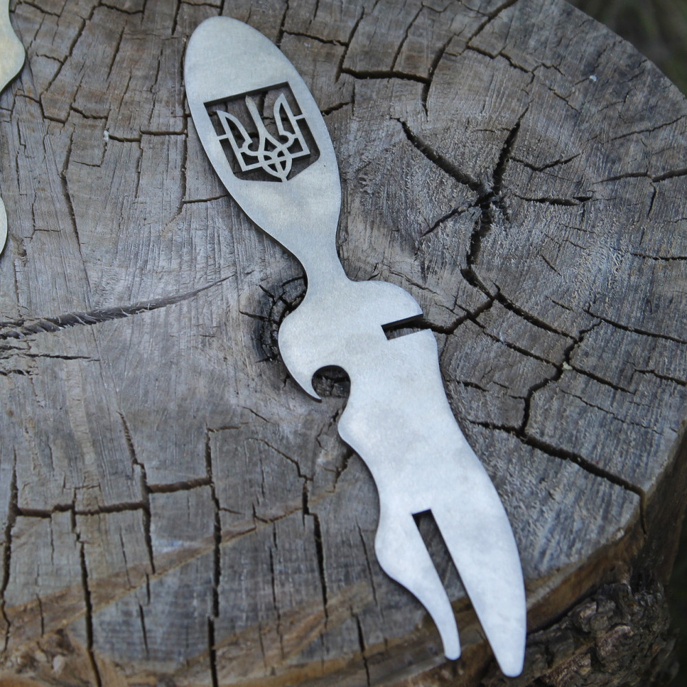 Шампурна вилка з індивідуальним гравіюванням 142