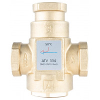 1633410 Термический клапан ATV 334, DN25, Rp 1" Kvs 9, номинальная температура 50C