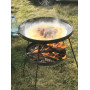 Сковорода з диска з ніжками для дачі 164