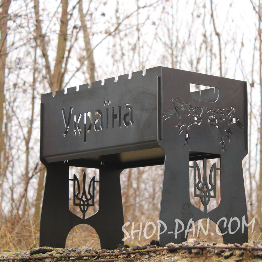 Мангальна радість: валіза на 6 шампурів із вашим малюнком 165