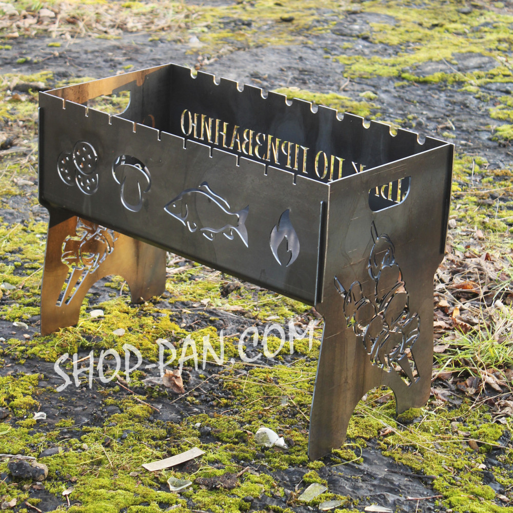 Мангальна радість: валіза на 6 шампурів із вашим малюнком 165