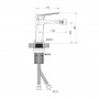 Змішувач для биде Qtap Crow QTCRO255CRM49177 Chrome SD00055301