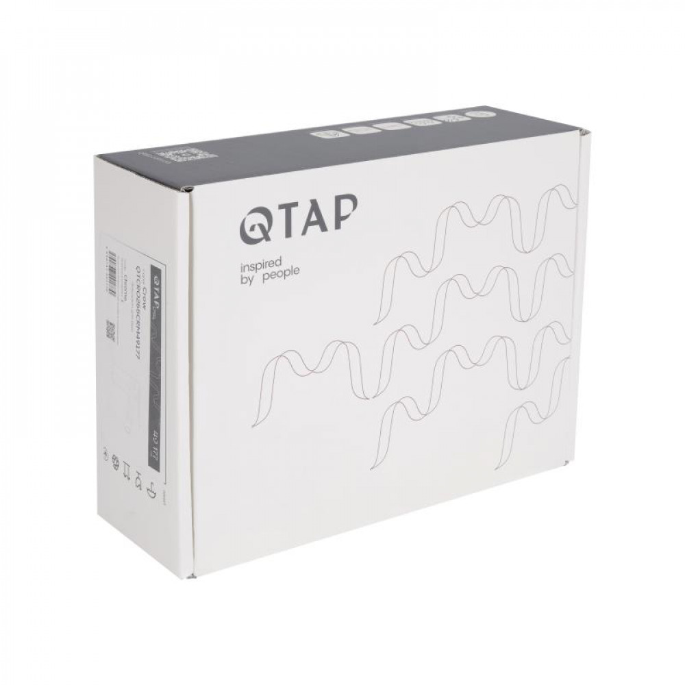 Змішувач для биде Qtap Crow QTCRO255CRM49177 Chrome SD00055301