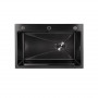 Мийка для кухні інтегрована Lidz Handmade H6845B Brushed Black PVD 3,0/1,0 мм LDH6845BRUBLM49456 SD00055580