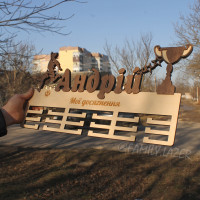 Практична медальниця із фанери