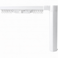 454136 Розумний карниз для штор з ZigBee управлінням Tervix Pro Line ZigBee Curtain, 6 м., білий