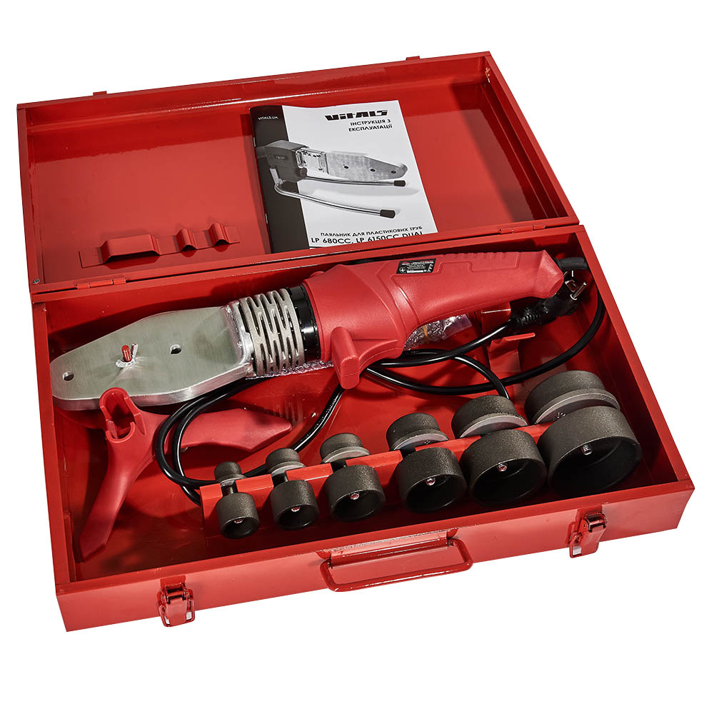 Паяльник для пластикових труб Vitals LP 6150CC dual 000184221