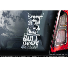 Стаффордширський Бультер'єр (Staffordshire Bull Terrier) стикер