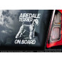 Ердельтер'єр (Airdale Terrier) стикер 2536576949