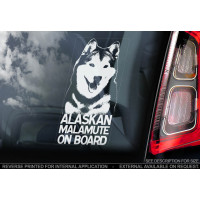Аляскинський Маламут (Alaskan Malamute) стикер