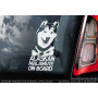 Аляскинський Маламут (Alaskan Malamute) стикер 2536580639