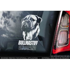 Бульмастиф (Bullmastiff) стикер