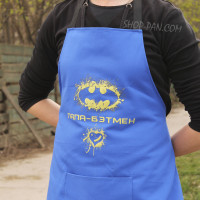 Фартух з вашим принтом ПАПА БЕТМЕН