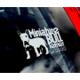 Мініатюрний бультер'єр (Miniature Bull Terrier) стикер 2536580675