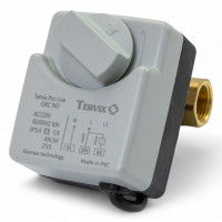 201142 2-ходовий кульовий клапан н/в 1 1/4" DN32 з електроприводом Tervix Pro Line ORC