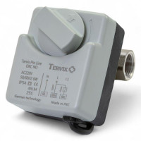 201151 2-ходовой шаровой клапан н/в 1/2" DN15 из нержавеющей стали с электроприводом Tervix Pro Line ORC