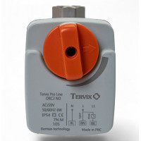 201164 2-ходовой шаровой клапан н/в 1/4" DN32 с электроприводом Tervix Pro Line ORC2