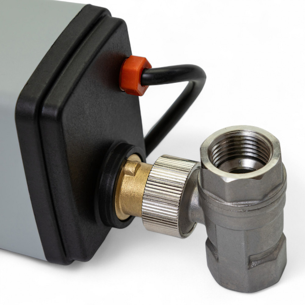 201173 2-ходовий кульовий клапан н/в 1" DN25 з електроприводом, нерж. сталь Tervix Pro Line ORC2 201173