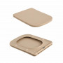 Унітаз підвісний Qtap Tern Ultra Quiet 520×345×325 мм, Beige, з сидінням Slim Duroplast / Soft-close / Quick Release QTTER26SB49001 SD00055125