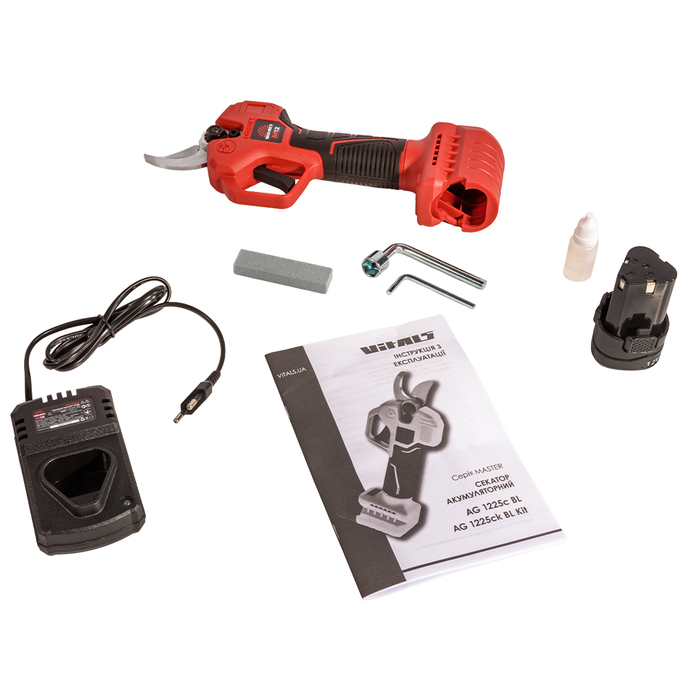 Секатор акумуляторний Vitals Master AG 1225ck BL Kit 000235287