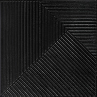 Панель стеновая 3D 500х500х5мм Бамбук Чёрный SW-00002881