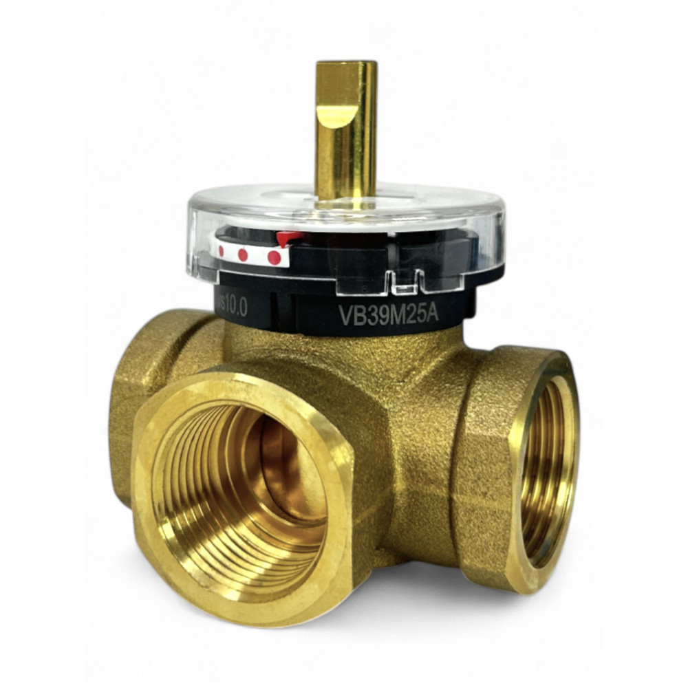 293411 Комплект 3-ходовой смесительный клапан RMV DN20 Rp3/4"Tervix + Привод электрический 3-точки / 2-точки AMV 293411