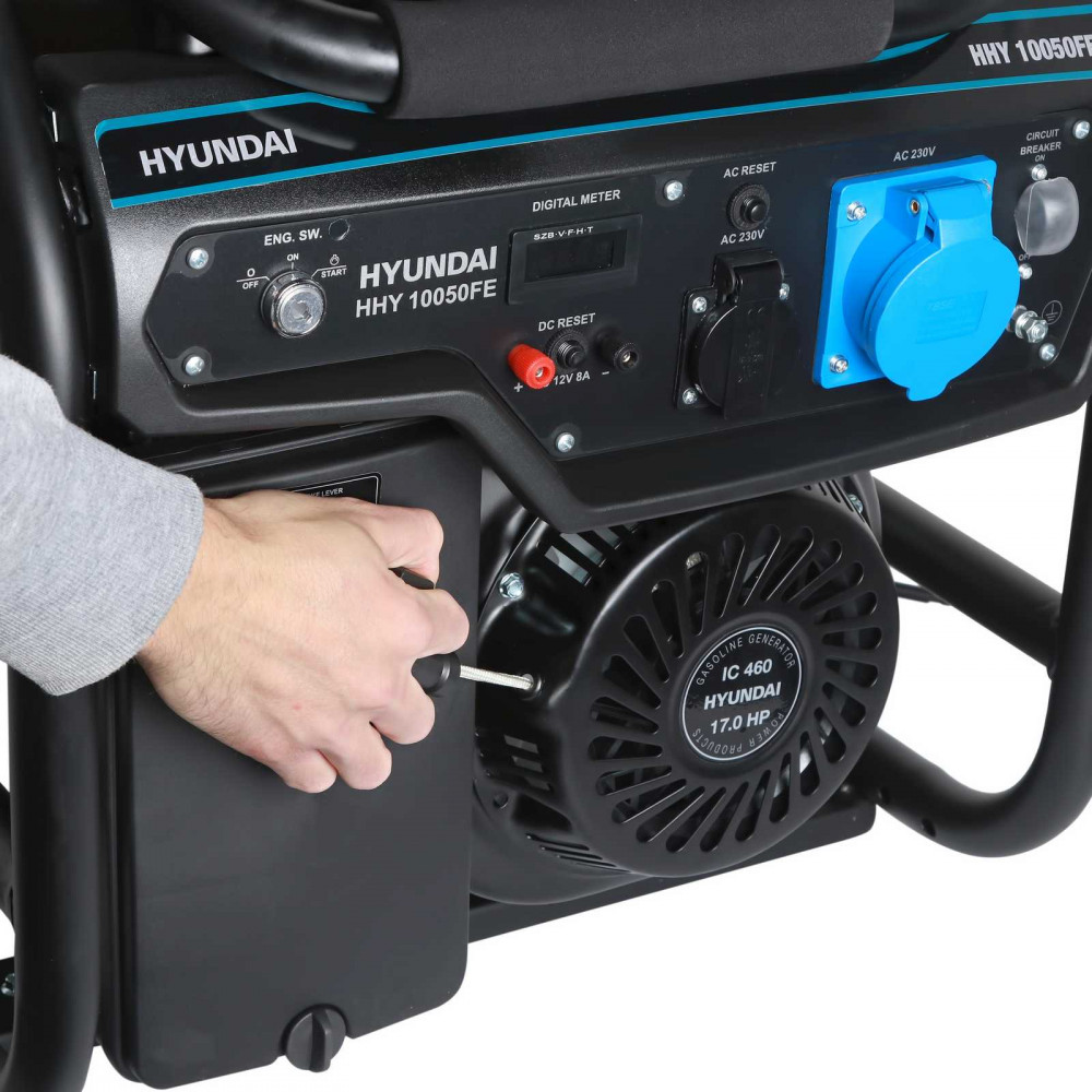 Генератор бензиновий Hyundai HHY 10050FE HHY 10050FE